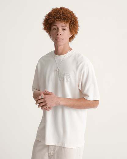 Vans Mixed Lot T-Shirt in Marshmallow White