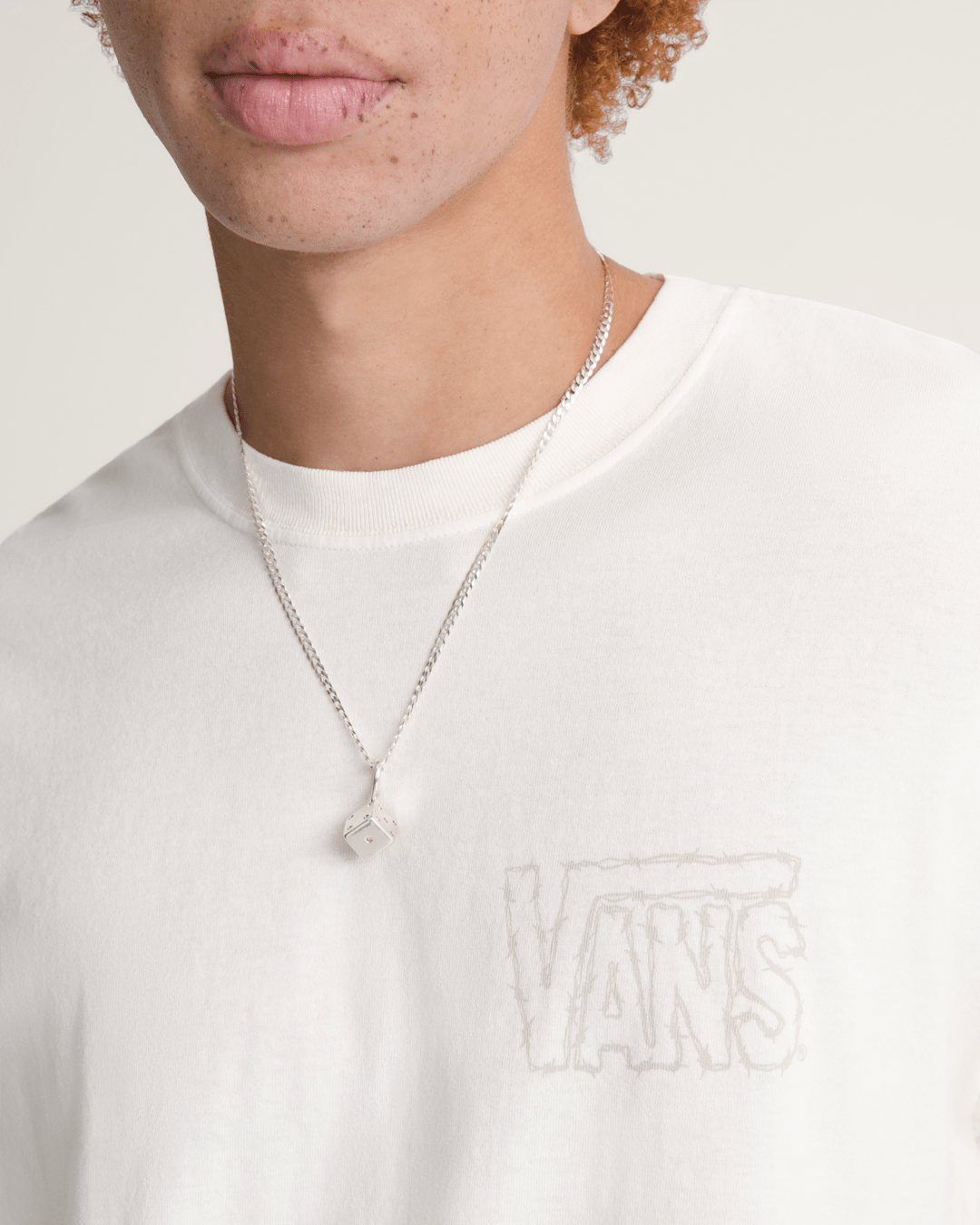 Vans Mixed Lot T-Shirt in Marshmallow White