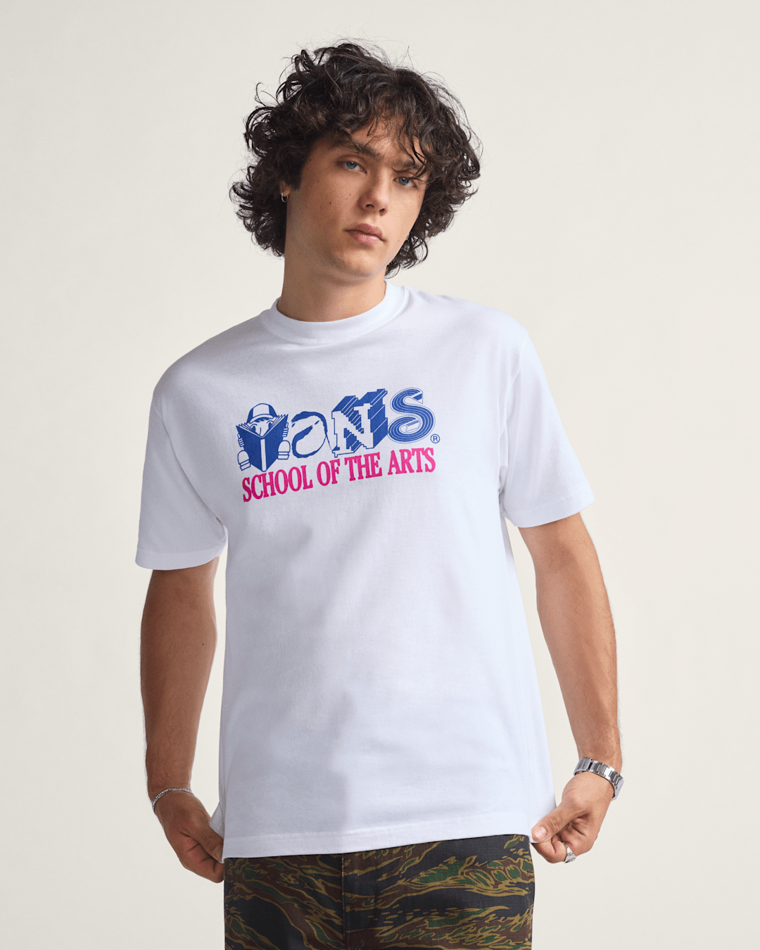 Vans Art Skool T-Shirt in White