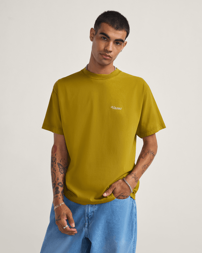 Vans Thanks For Surfin T-Shirt in Burnt Gold Yellow