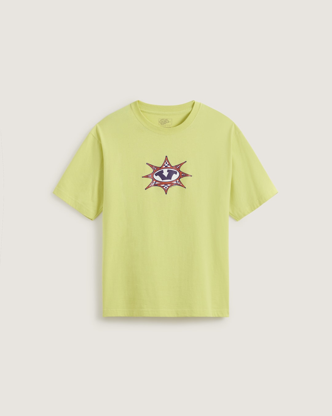 Vans Star Checker T-Shirt in Canary Yellow