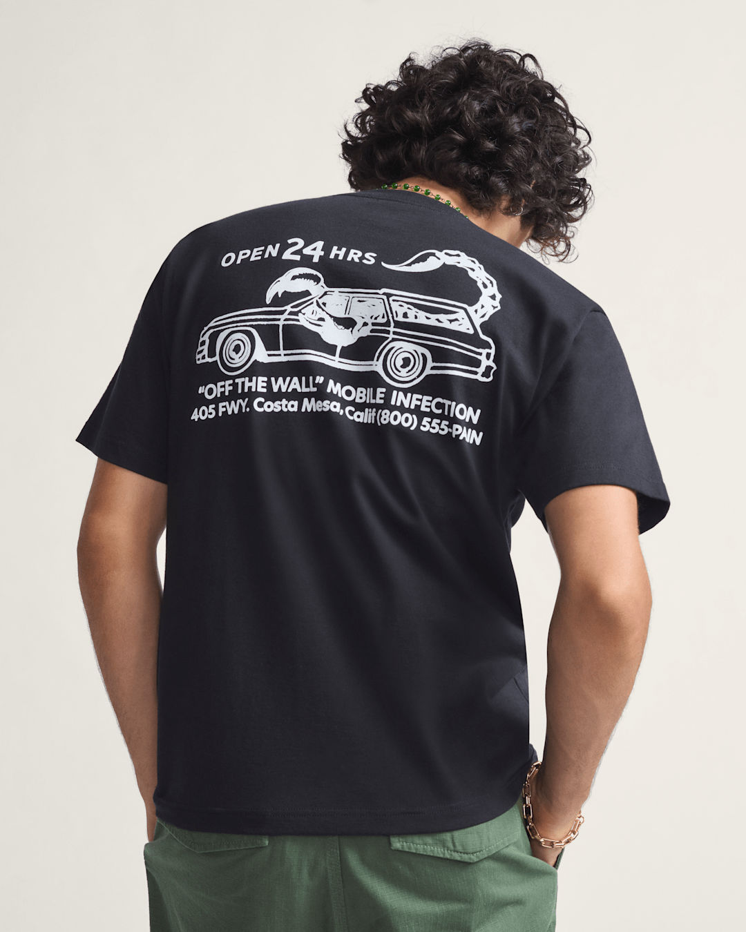 Vans Sting Wagon T-Shirt in Black