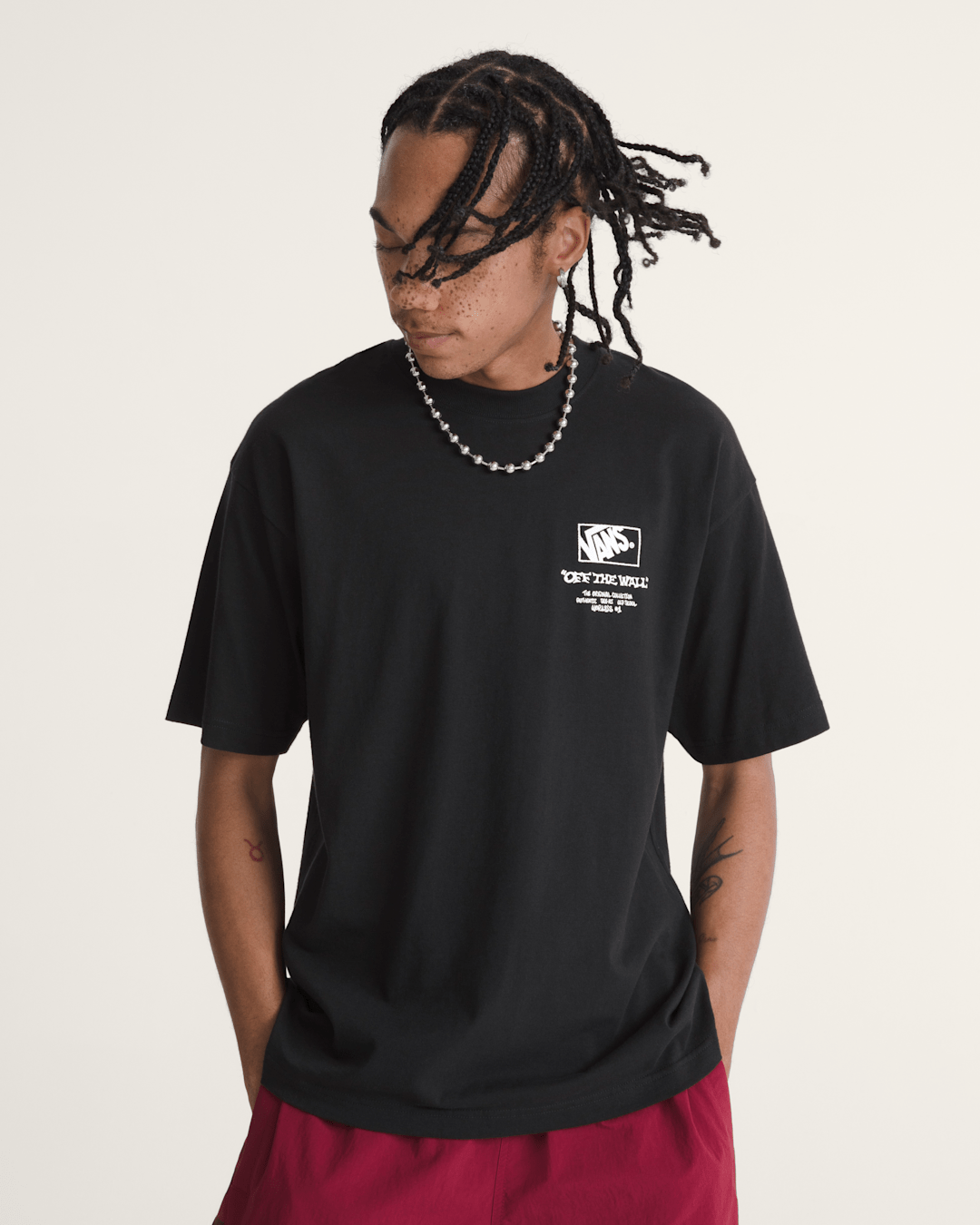 Vans Circle Bones T-Shirt in Black