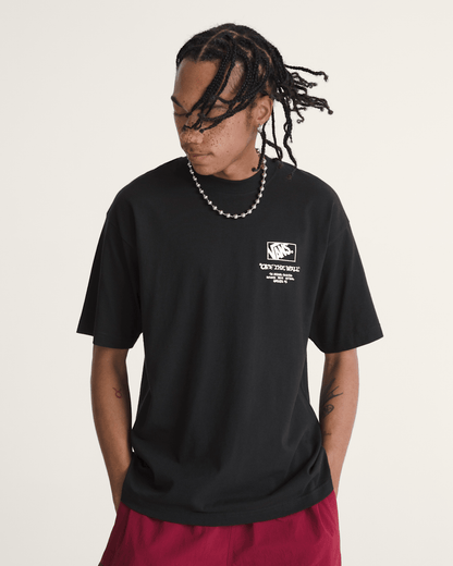 Vans Circle Bones T-Shirt in Black
