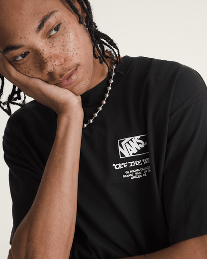Vans Circle Bones T-Shirt in Black