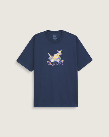 Vans Litter T-Shirt in Navy Blue
