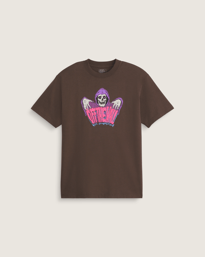 Vans Creeper Tales Halloween T-Shirt in Demitasse Brown