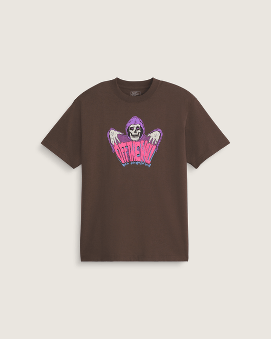 Vans Creeper Tales Halloween T-Shirt in Demitasse Brown