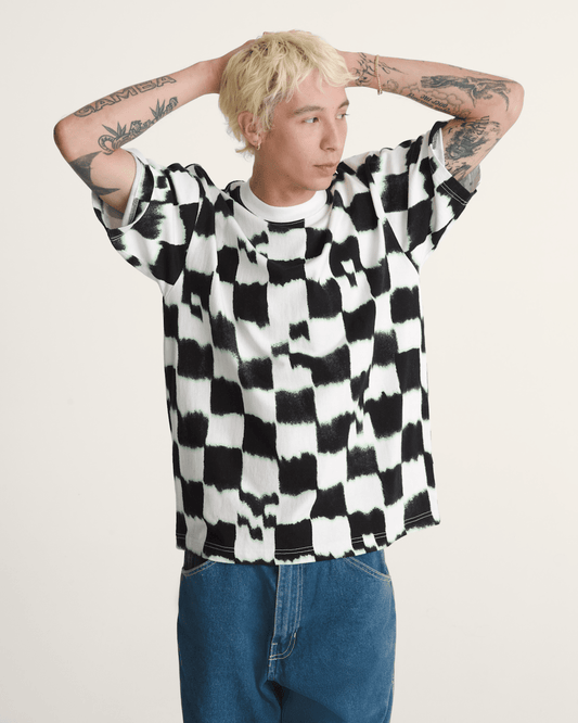 Vans Acid Check T-Shirt in White