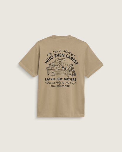 Vans Moving Co T-Shirt in Bay Leaf Brown