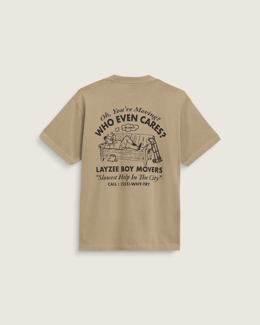 Vans Moving Co T-Shirt in Bay Leaf Brown