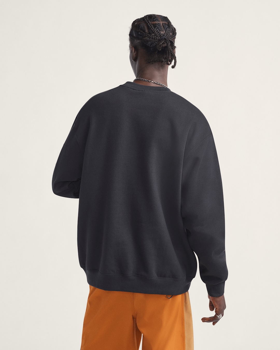 Vans Classic Oval Crew Sweatshirt in Black