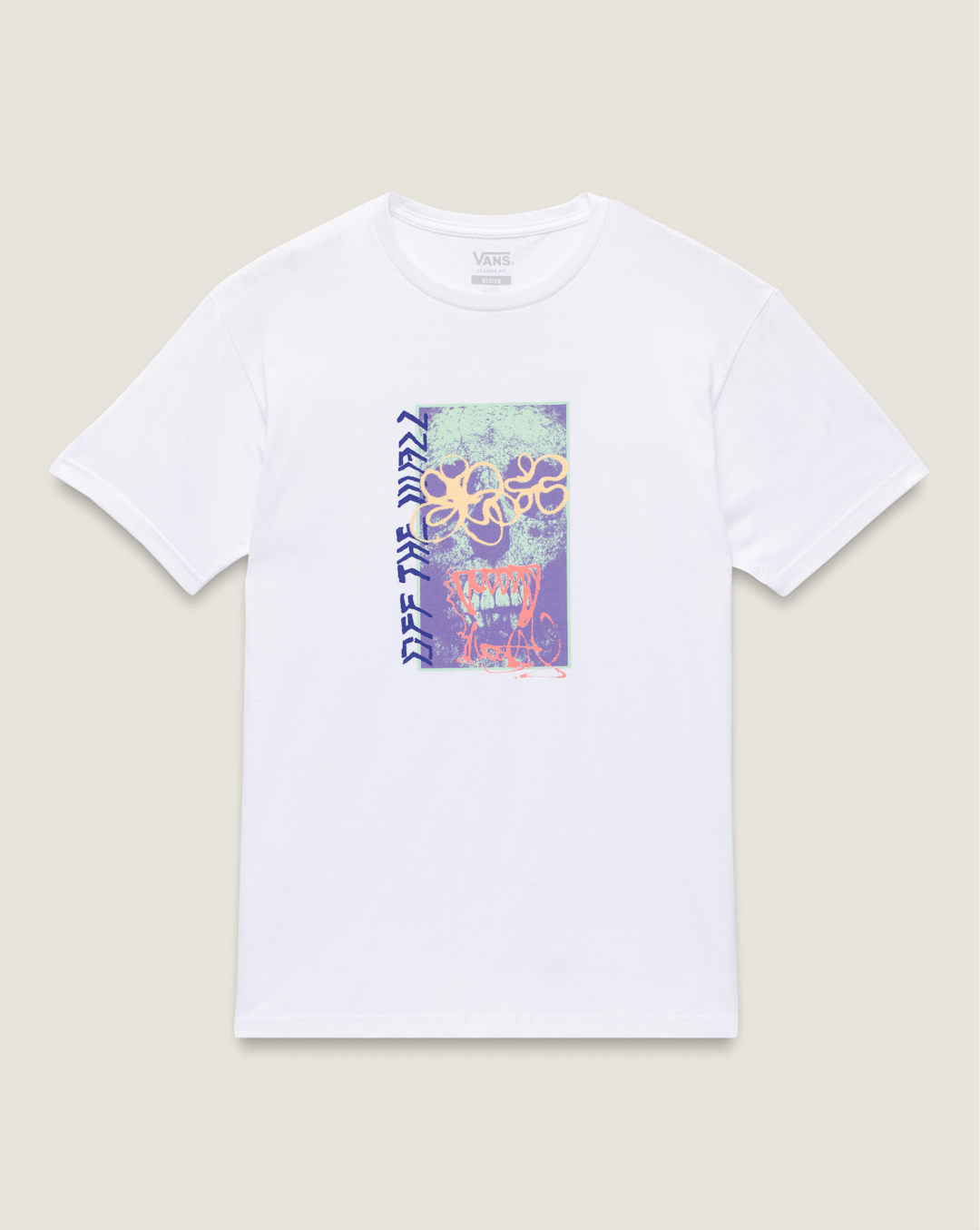 Vans Spray Layer T-Shirt in White