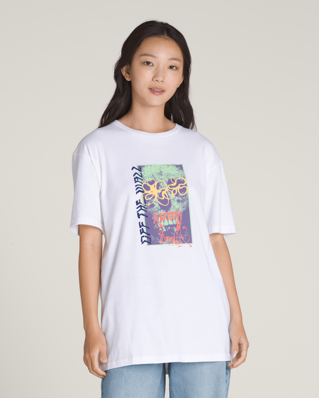 Vans Spray Layer T-Shirt in White