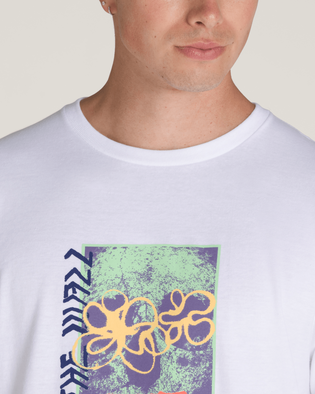 Vans Spray Layer T-Shirt in White