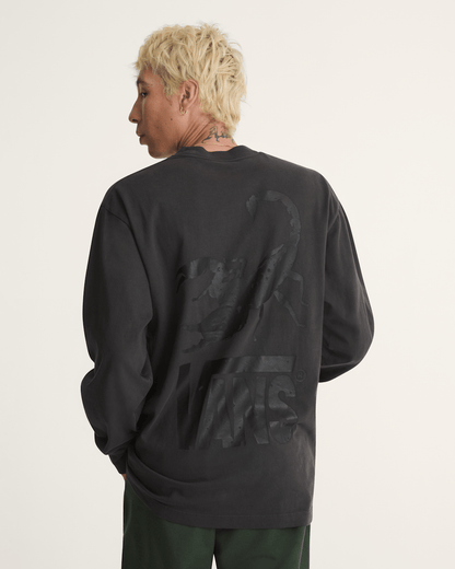Vans Scorpio Long Sleeve T-Shirt in Black