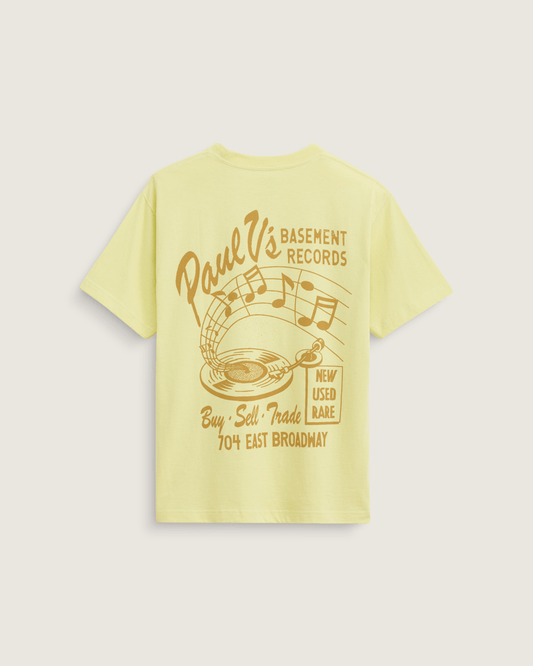 Vans Paul Vs T-Shirt in Canary Yellow