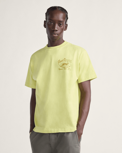 Vans Paul Vs T-Shirt in Canary Yellow