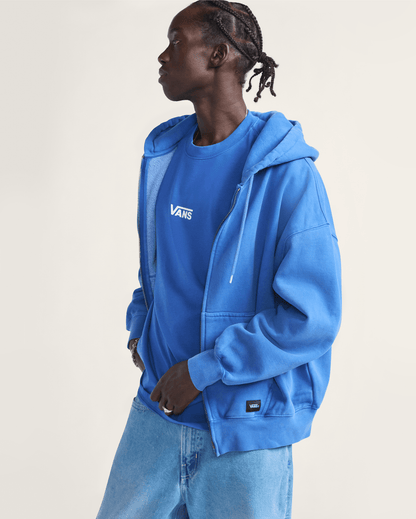 Vans Premium Zip Hoodie in True Blue