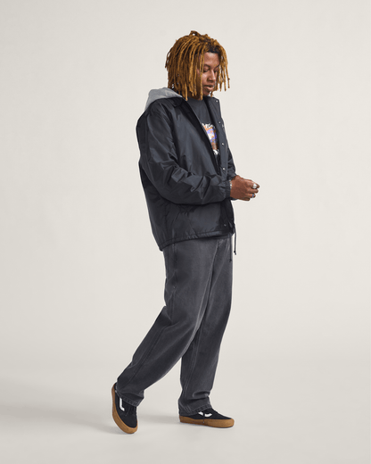 Vans Riley Hooded Coach's Jacket in Black