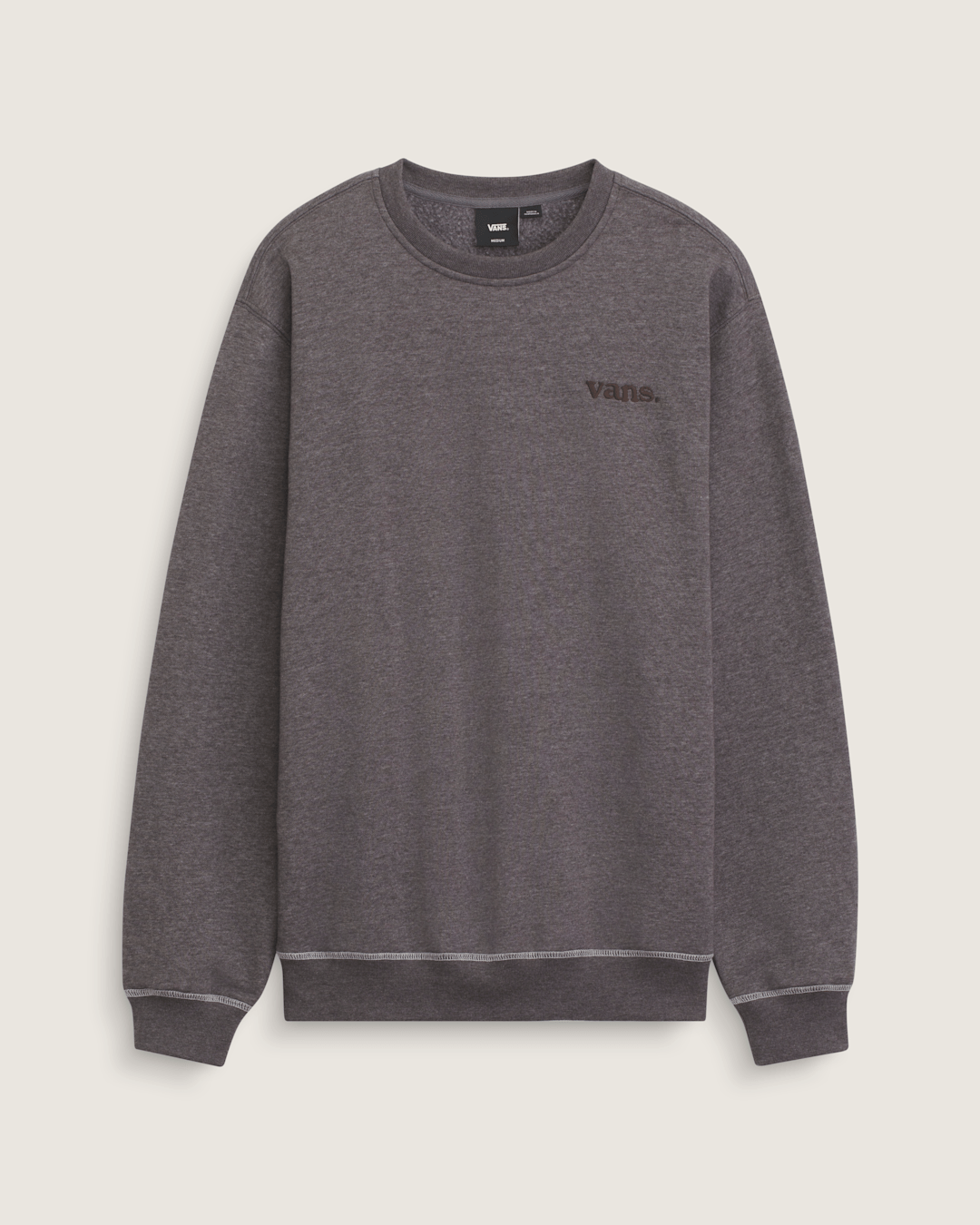 Vans Vans 66 Crew Sweatshirt in Asphalt Grey