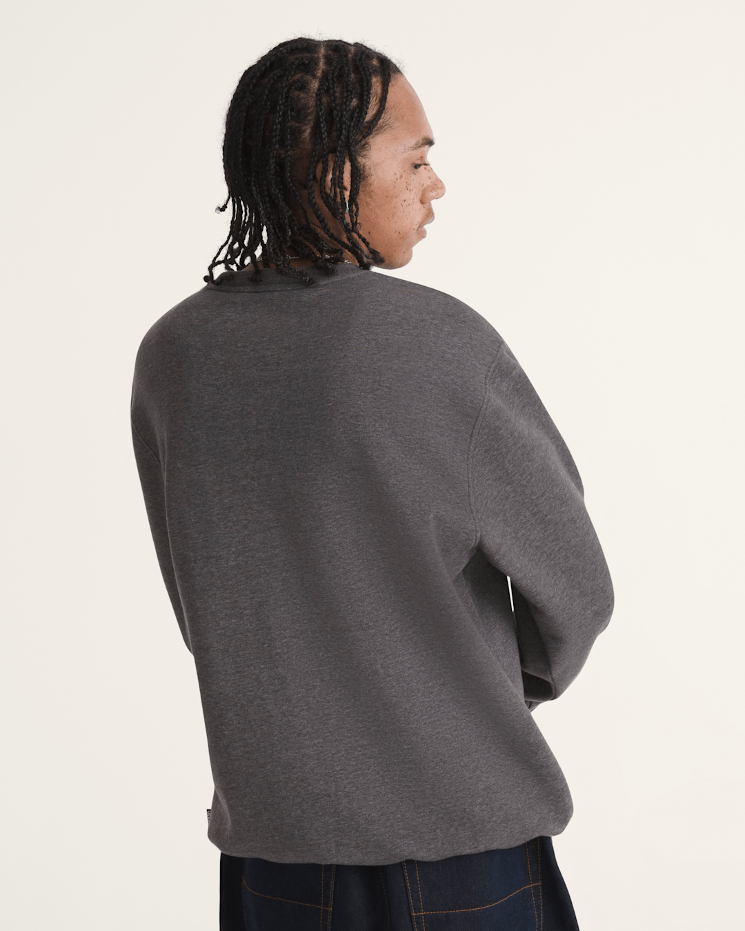 Vans Vans 66 Crew Sweatshirt in Asphalt Grey