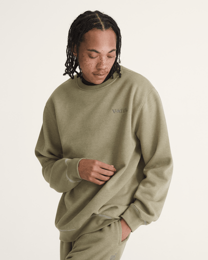 Vans Vans 66 Crew Sweatshirt in Bay Leaf Green