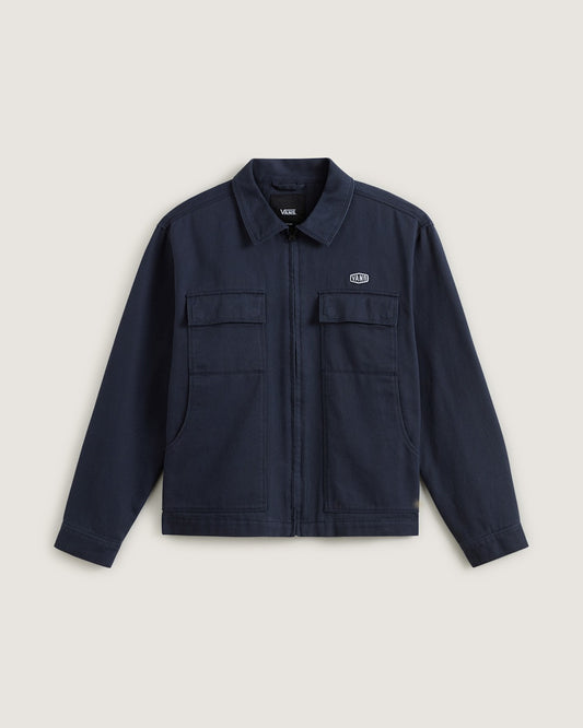 Vans Mcavoy Station Jacket in Parisian Night Blue