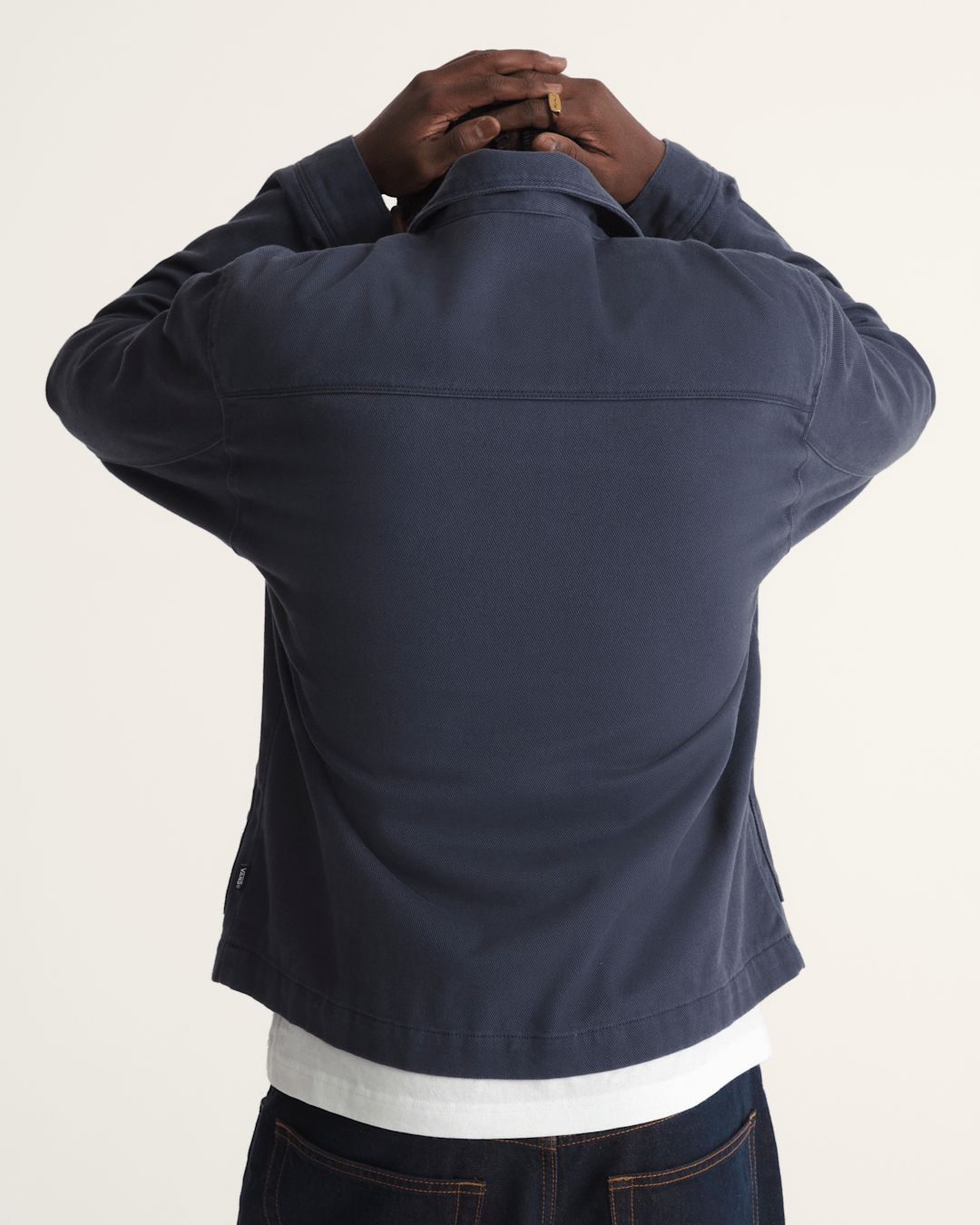 Vans Mcavoy Station Jacket in Parisian Night Blue