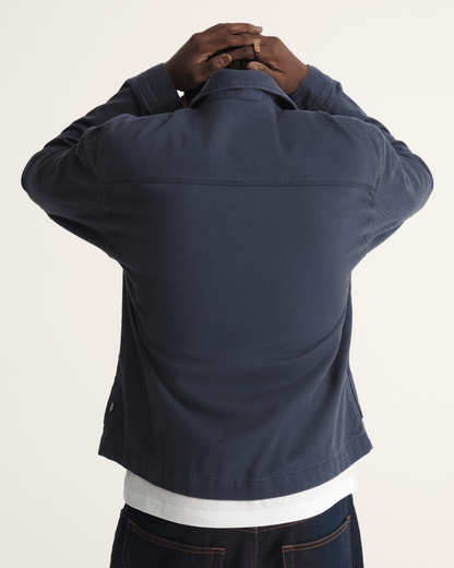 Vans Mcavoy Station Jacket in Parisian Night Blue