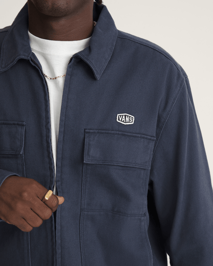 Vans Mcavoy Station Jacket in Parisian Night Blue