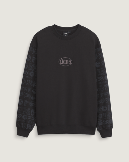 Vans Mixed Lot Crew Sweatshirt in Black
