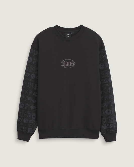 Vans Mixed Lot Crew Sweatshirt in Black