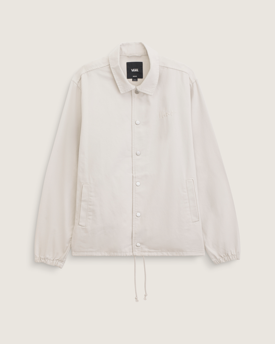 Vans Torrey Coaches Jacket in Taupe Mist Beige
