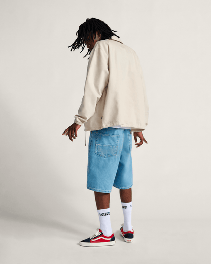 Vans Torrey Coaches Jacket in Taupe Mist Beige