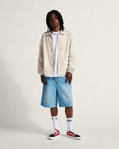 Vans Torrey Coaches Jacket in Taupe Mist Beige
