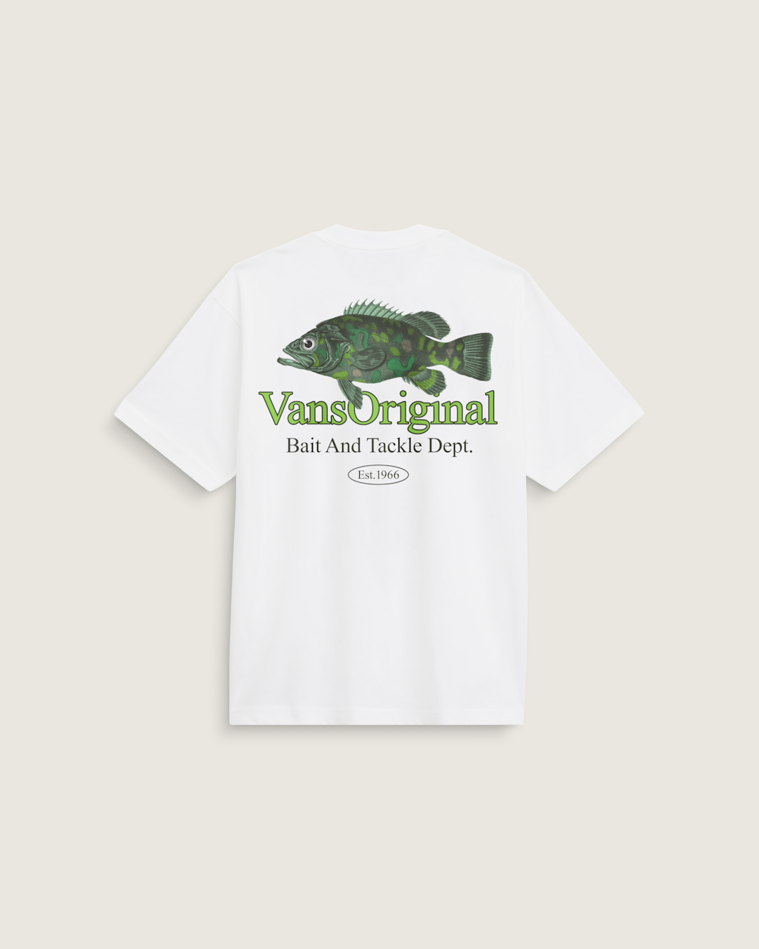 Vans Bait and Tackle T-Shirt in White