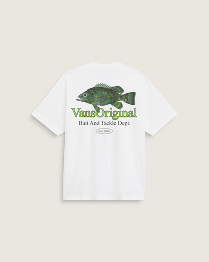 Vans Bait and Tackle T-Shirt in White