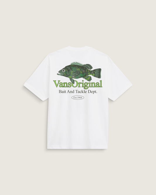Vans Bait and Tackle T-Shirt in White