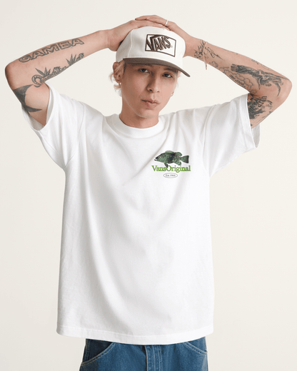 Vans Bait and Tackle T-Shirt in White