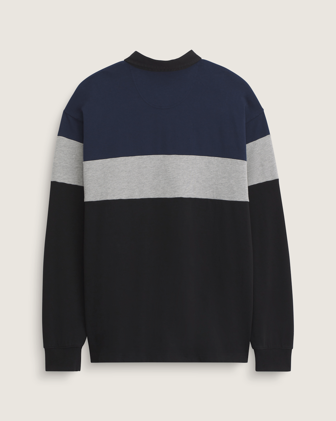 Vans Andy Rugby Long Sleeve Shirt in Black