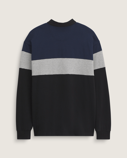 Vans Andy Rugby Long Sleeve Shirt in Black
