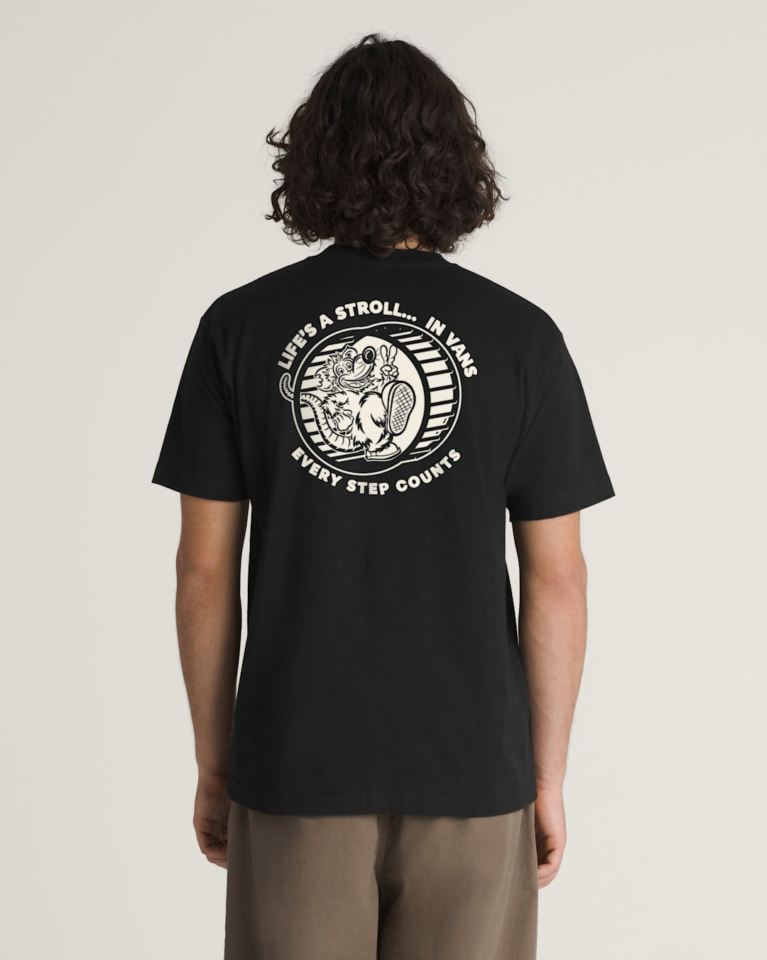 Vans Wheelin in the Years T-Shirt in Black