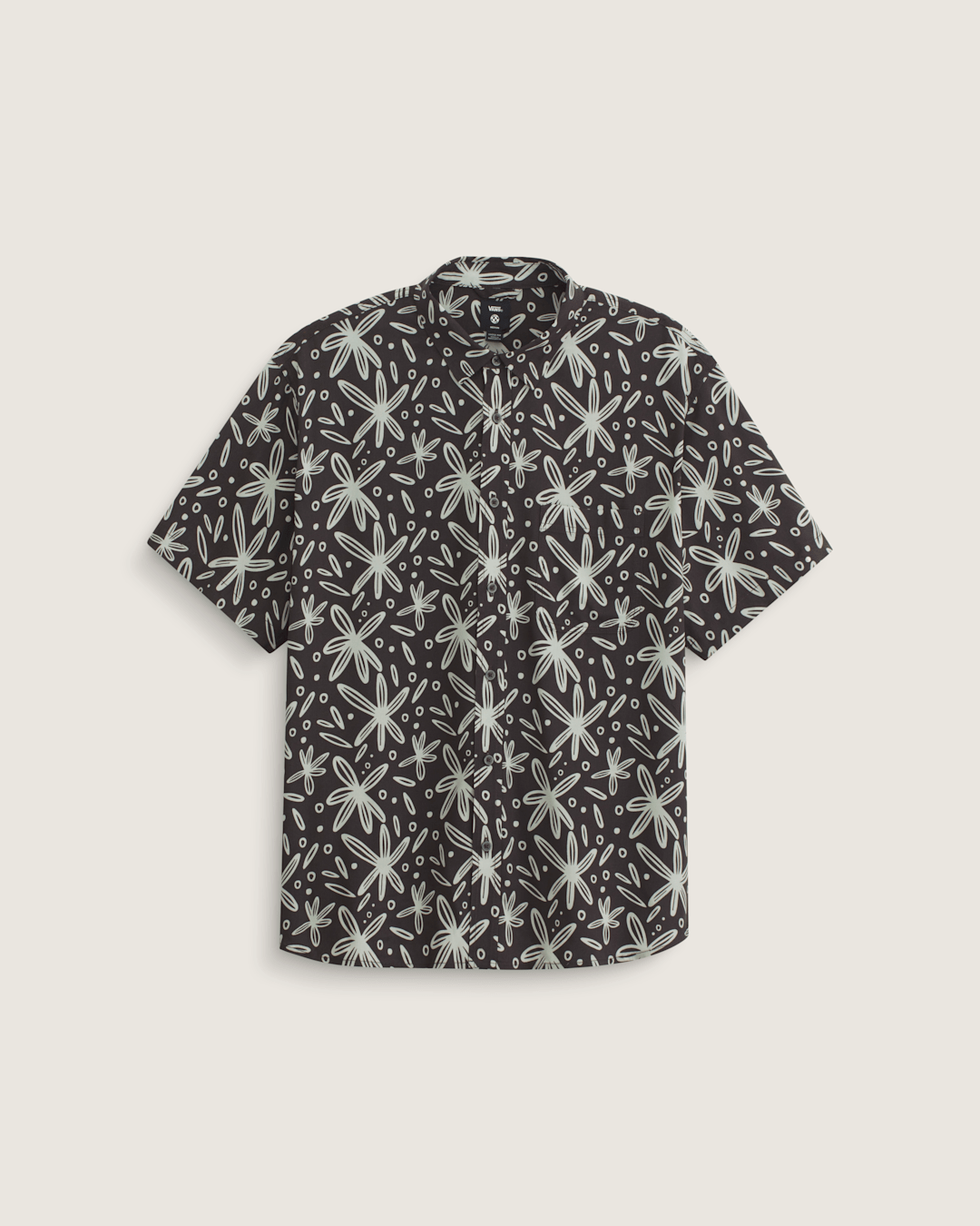 Vans Havenrock T-Shirt in Phantom Black / White
