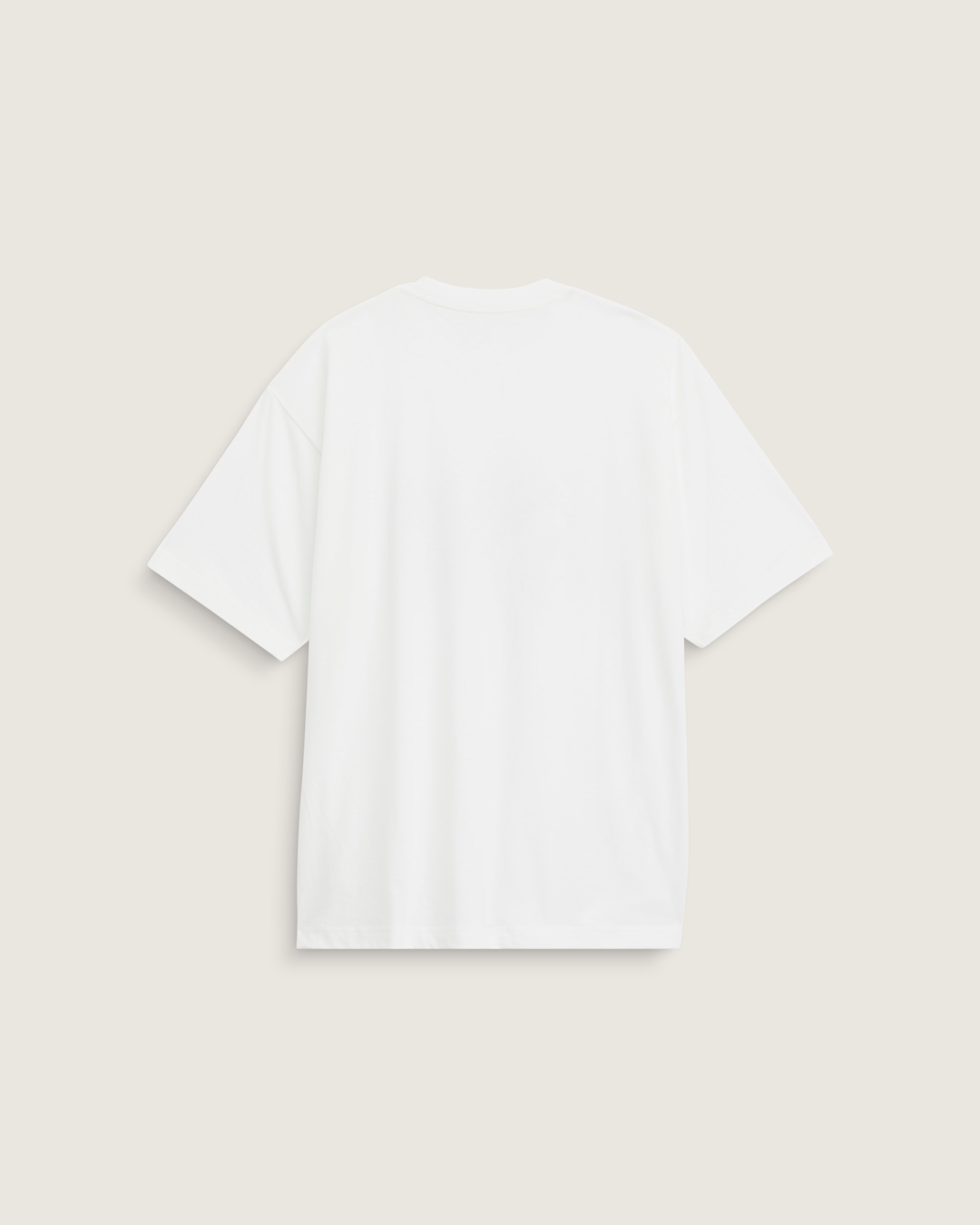 Vans Style Tips T-Shirt in Marshmallow White