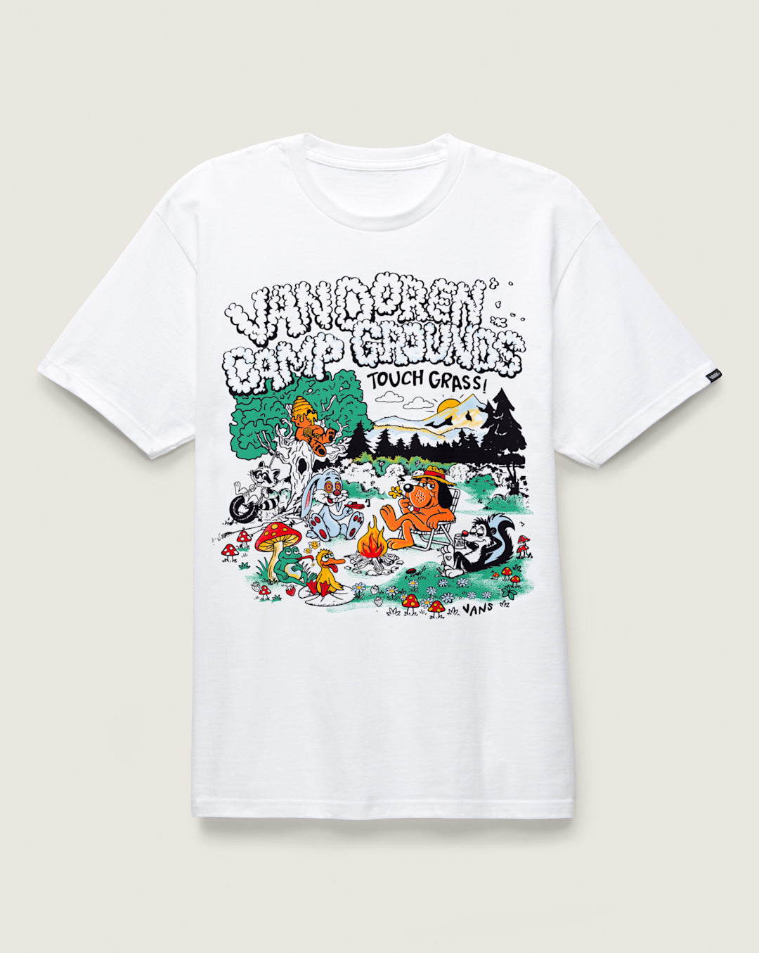 Vans Camp Van Doren T-Shirt in White