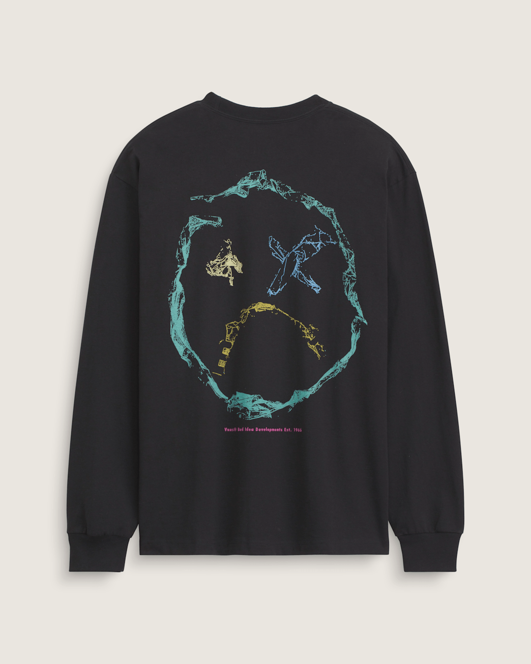 Vans Ideas Long Sleeve T-Shirt in Black