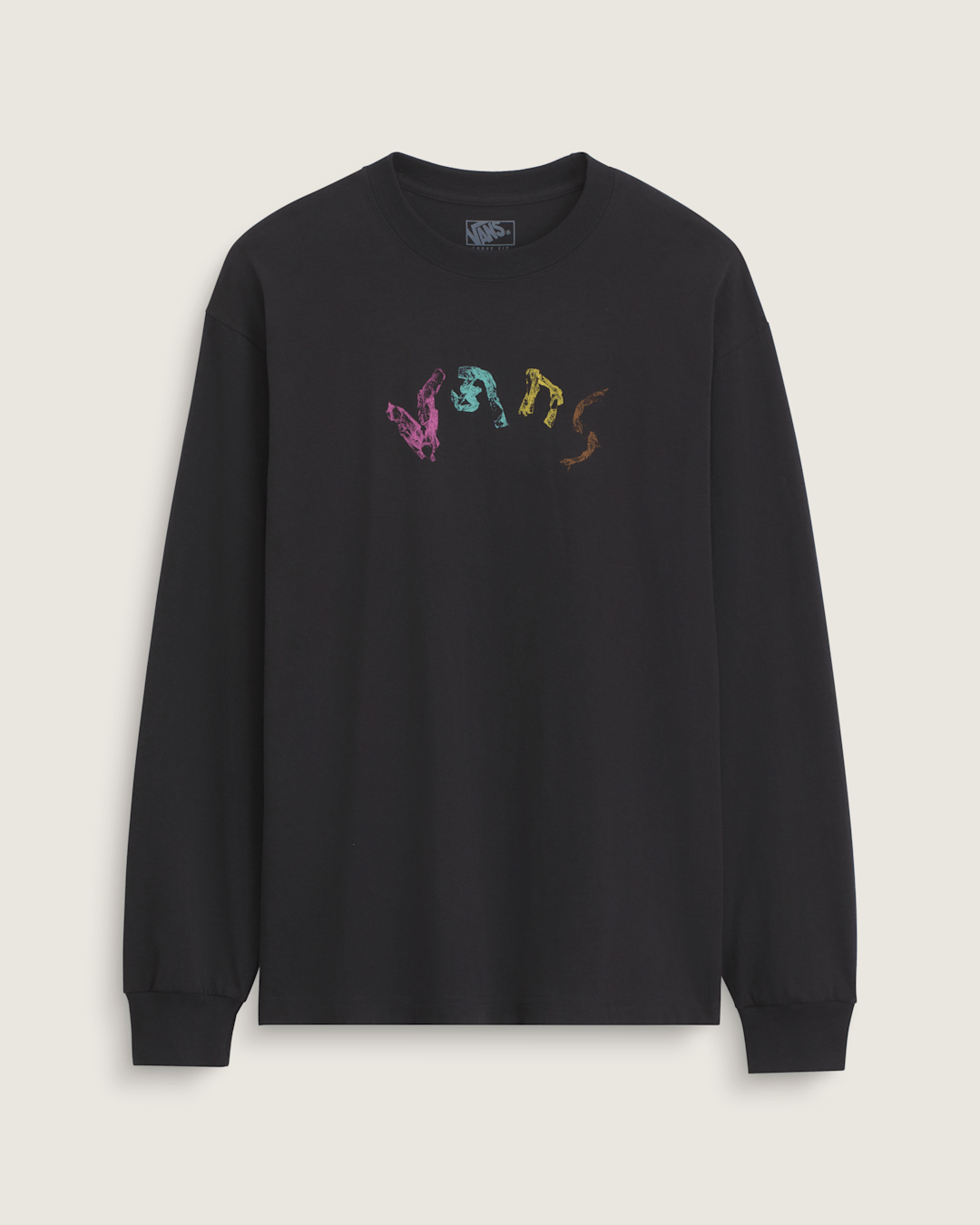 Vans Ideas Long Sleeve T-Shirt in Black