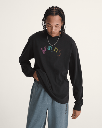 Vans Ideas Long Sleeve T-Shirt in Black