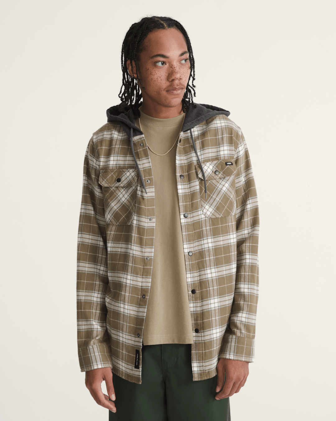 Vans Parkway II Shirt in Bay Leaf Green